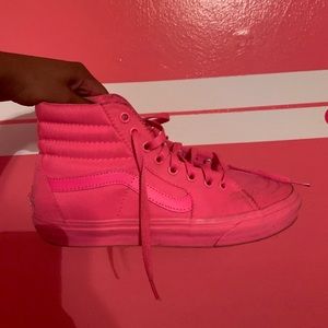 Pink High Top Vans